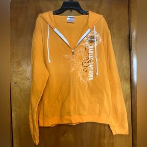 Harley-Davidson Vibrant Orange Hoodie